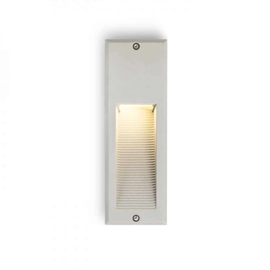 kinkiecik.pl FACA wpuszczana srebrno-szara 230V LED 2W IP54 3000K R10557 Rendl light studio