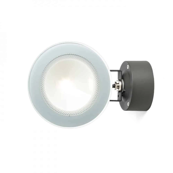kinkiecik.pl FOX reflektor zewnętrzny antracyt 230V LED 9W 120° IP65 3000K R11753 Rendl light studio