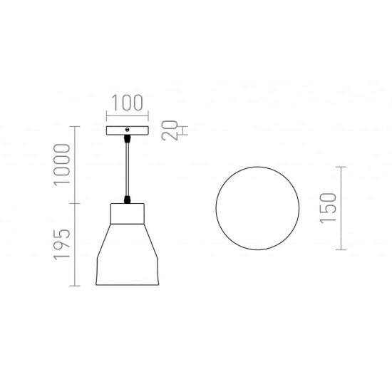 kinkiecik.pl FRUTTI wisząca zielona 230V E27 28W R13290 Rendl light studio