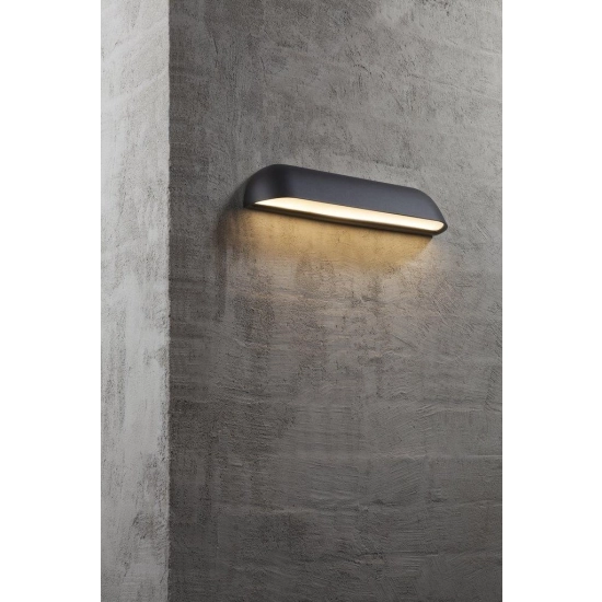 Nowoczesny kinkiet zewnętrzny Front 36 - czarny 84091003