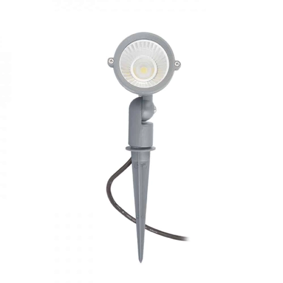 kinkiecik.pl GARY LED na klinie szara 230V LED 10W 45° IP65 3000K R10527 Rendl light studio