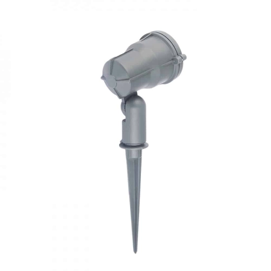 kinkiecik.pl GARY LED na klinie szara 230V LED 10W 45° IP65 3000K R10527 Rendl light studio