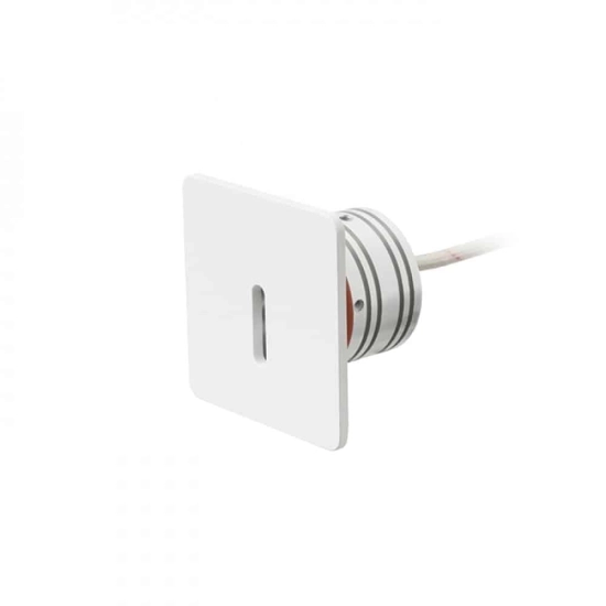 kinkiecik.pl IRIA SQ wpuszczana biała 230V LED 1W 10° 3000K R12612 Rendl light studio