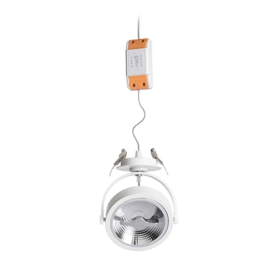 kinkiecik.pl KELLY LED DIMM z wpuszczaną podstawą czarna 230V LED 12W 24° 3000K R12638 Rendl light studio
