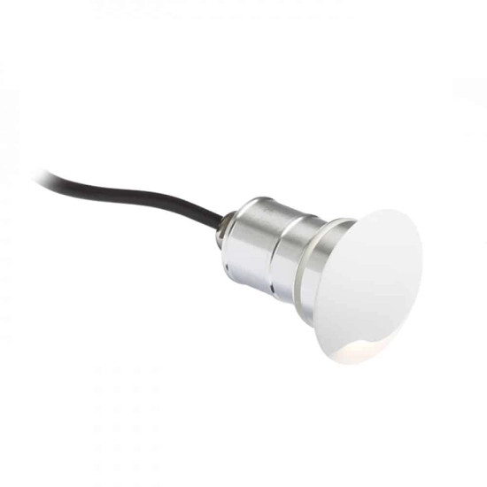 KICK I wpuszczana biała 230V LED 3W IP54 3000K R12613 Rendl light studio