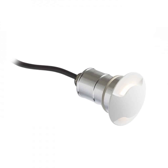 kinkiecik.pl KICK II wpuszczana biała 230V LED 3W IP54 3000K R12616 Rendl light studio