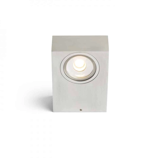 kinkiecik.pl KORSO II ścienna aluminium szczotkowane 230V LED 2x3W 120° IP54 3000K R12831 Rendl light studio