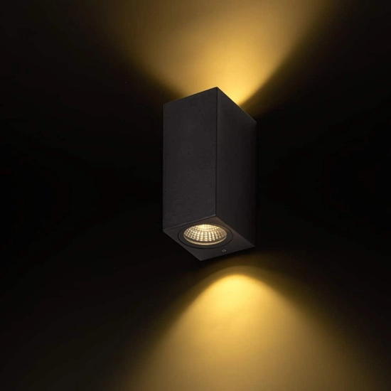 kinkiecik.pl KUBI II antracyt 230V LED 2x3W 56° IP54 3000K R12028 Rendl light studio