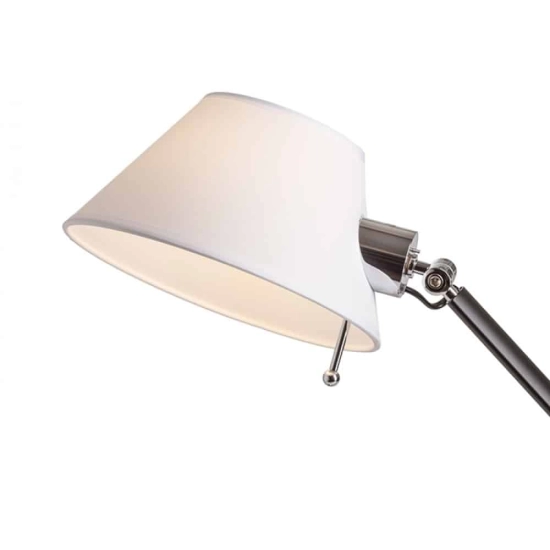 kinkiecik.pl MONTANA stołowa biała/czarna chrom 230V E27 28W R13283 Rendl light studio