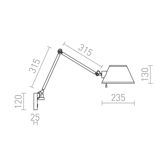 kinkiecik.pl MONTANA ścienna biała/czarna chrom 230V E27 28W R13282 Rendl light studio