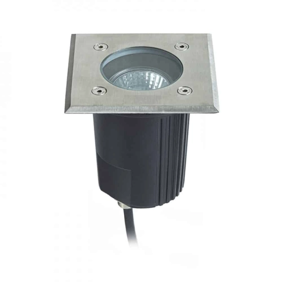 kinkiecik.pl ORBU SQ 10 wpuszczana stal nierdzewna 230V LED GU10 15W IP67 R13439 Rendl light studio