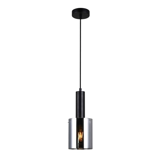 kinkiecik Lampa wisząca Sardo PND-5581-1-BK+SG ITALUX