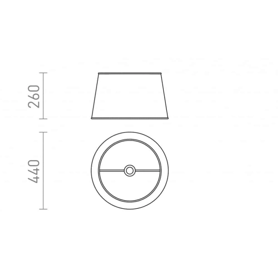 kinkiecik.pl RIDICK abażur błyszcząca czarna złota folia max. 20W R13344 Rendl light studio
