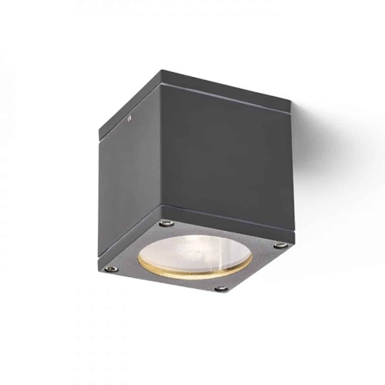 kinkiecik.pl RODGE sufitowa antracyt 230V GU10 35W IP54 R13511 Rendl light studio
