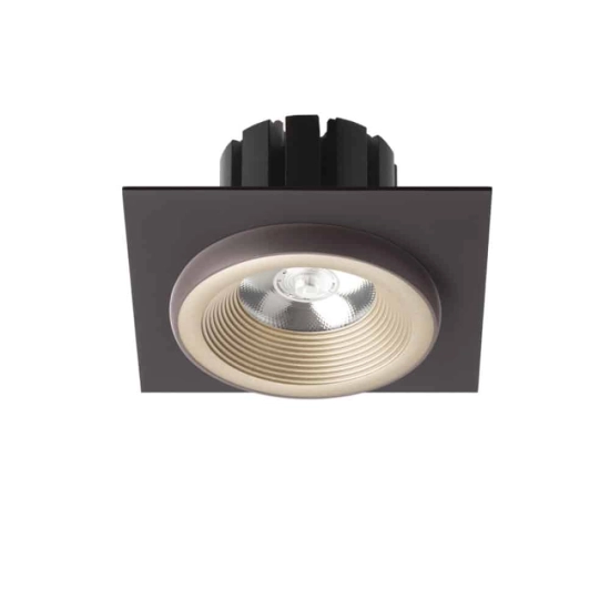 kinkiecik.pl SHARM SQ I wpuszczana perłowo-złota/brązowa 230V LED 10W 24° 3000K R13251 Rendl light studio