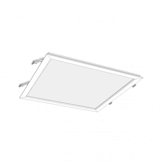 kinkiecik.pl STRUCTURAL LED 40x40 wpuszczana biała 230V LED 40W 3000K R12062 Rendl light studio