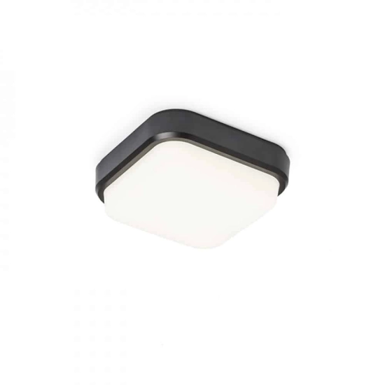 kinkiecik.pl TARIS SQ 17 natynkowa czarna 230V LED 8W IP54 3000K R12525 Rendl light studio