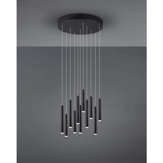 kinkiecik.pl Lampa wisząca TUBULAR – 321691132 incl. 11x SMD LED, 2,5W · 11x 220lm, 3000K TRIO