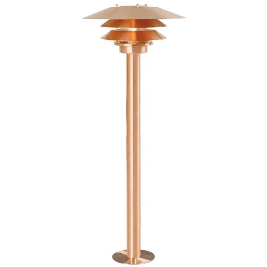 Zewnętrzna lampa stojąca Venø DFTP Nordlux - miedziana 10600725 - zdjęcie produktu