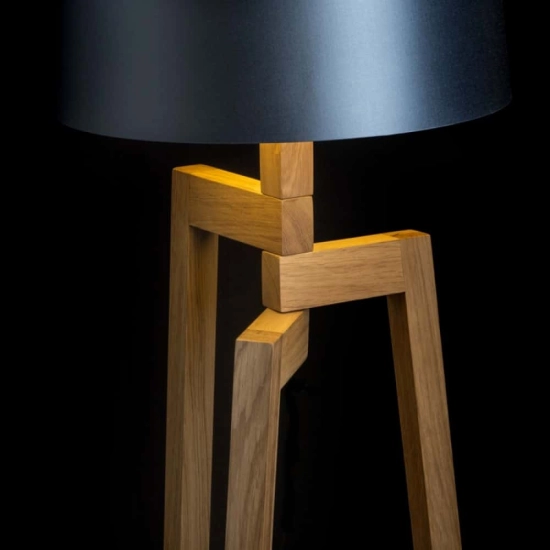 kinkiecik.pl WOODY stojak stołowy dąb 230V E27 25W R11791 Rendl light studio