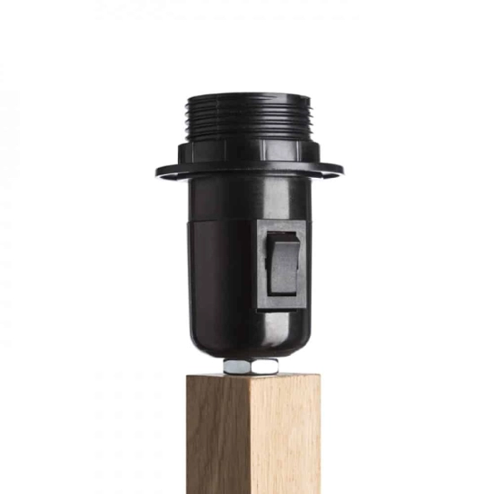 kinkiecik.pl WOODY stojak stołowy dąb 230V E27 25W R11791 Rendl light studio