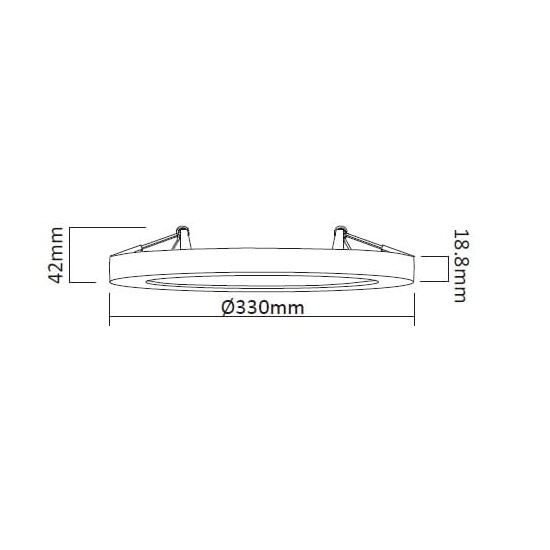 kinkiecik.pl York plafon 2 w 1 4000K czarny LP-330/1C 4BK Light Prestige