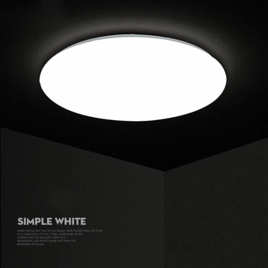 kinkiecik.pl Plafon LED okrągły Abigali 300*50mm 24W 3000K ABIGALI-MD1009-30-BW