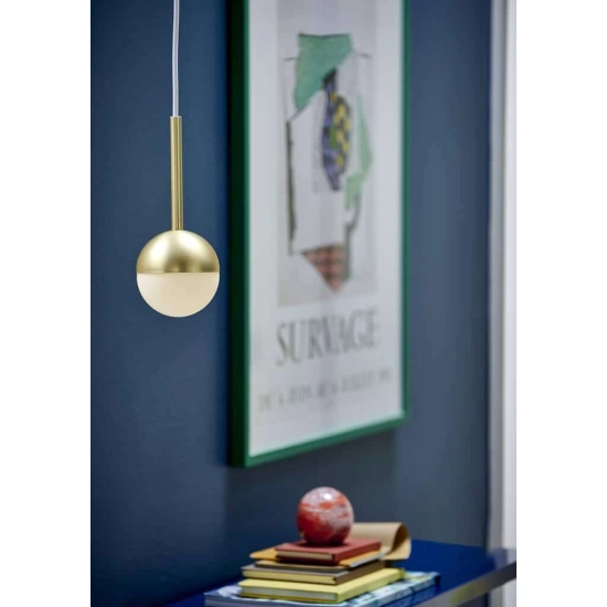 Lampa wisząca Contina złota 2113153035 Nordlux