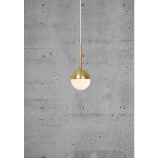 kinkiecik.pl Lampa wisząca Contina złota 2010953035 Nordlux