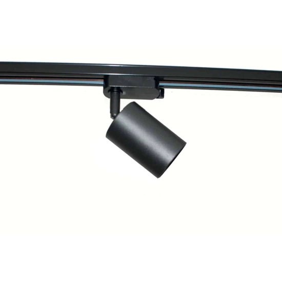 Zestaw szynowy KIKA 1,5m z KOLOR CZARNY pięcioma oprawami Open Design Highlights