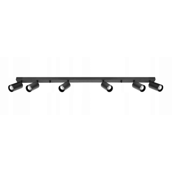 SPOT listwa EYE 6pł black - zdjęcie produktu