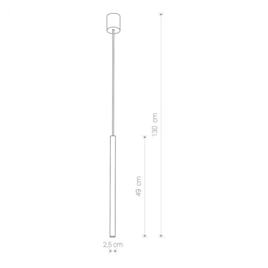 Lampa wisząca LASER 490 BLACK 8797 Nowodvorski - zdjęcie dodatkowe 2