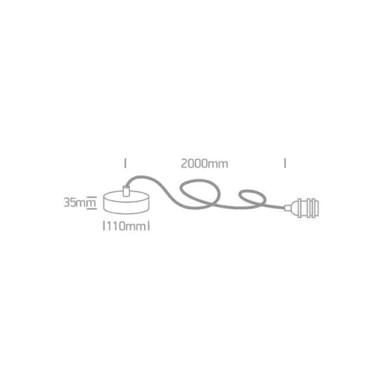 kinkiecik.pl Lampa wisząca Decorative E27 0990/B ONE LIGHT