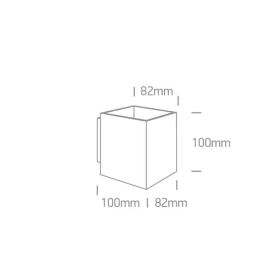 kinkiecik.pl Kinkiet G9 Decorative Wall Lights Aluminium 6017A/B ONE LIGHT
