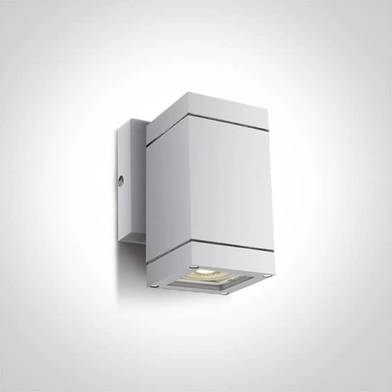 kinkiecik.pl Kinkiet GU10 Outdoor Cubes Die cast 67130F/W ONE LIGHT