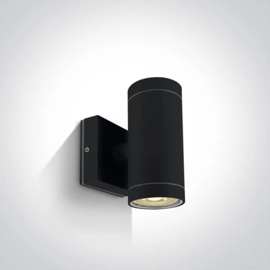 kinkiecik.pl Kinkiet GU10 Outdoor Cylinders Die cast 67130/B ONE LIGHT