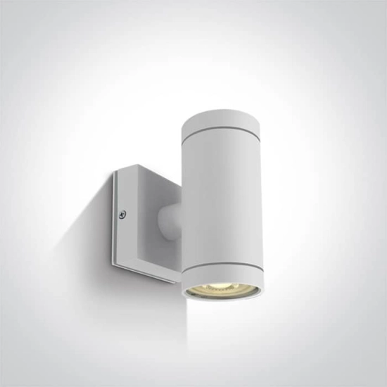 kinkiecik.pl Kinkiet GU10 Outdoor Cylinders Die cast 67130/W ONE LIGHT