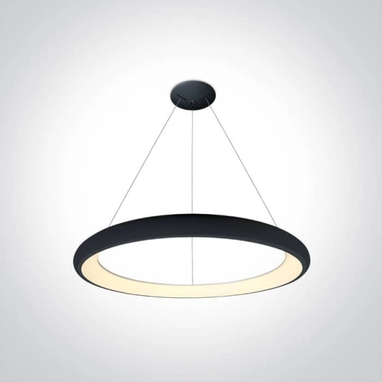kinkiecik.pl Lampa wisząca LED Pendant Rings 62144NB/B/W ONE LIGHT 61cm