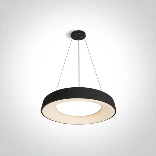kinkiecik.pl Lampa wisząca LED Pendant Rings 62180NB/B/W ONE LIGHT 78cm