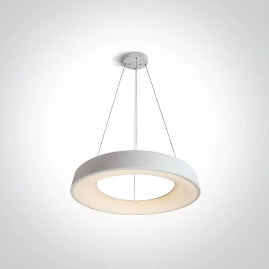 kinkiecik.pl Lampa wisząca LED Pendant Rings 62180NB/W/W ONE LIGHT 78cm