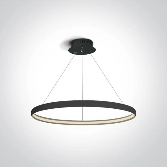 kinkiecik.pl Lampa wisząca LED Pendant Rings 63048/B ONE LIGHT 60cm