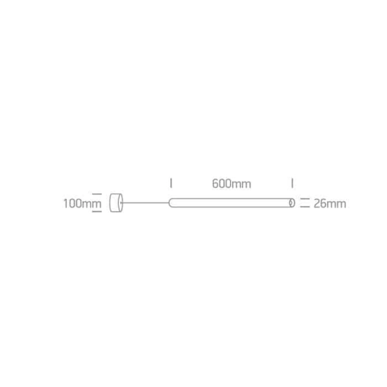 kinkiecik.pl Lampa wisząca LED Pendant Tubes 63108A/W/W ONE LIGHT
