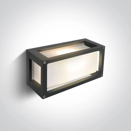 kinkiecik.pl Kinkiet Outdoor E27 Square Die cast 67420/AN ONE LIGHT