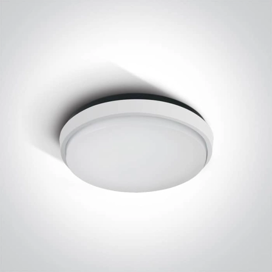 kinkiecik.pl Plafon Outdoor Slim LED Plafo Die cast 67362/W/W ONE LIGHT