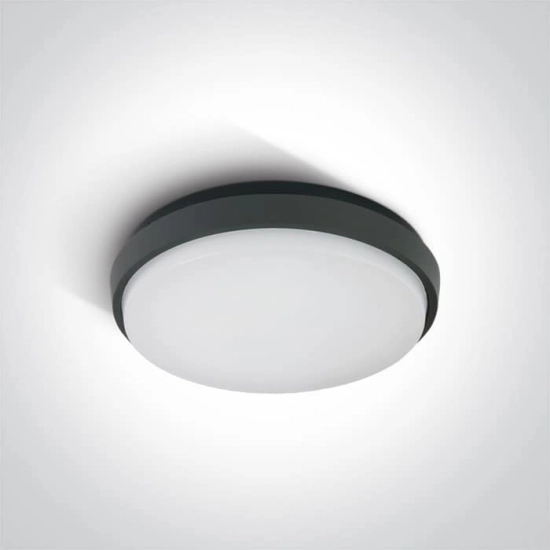 kinkiecik.pl Plafon Outdoor Slim LED Plafo Die cast 67363/AN/W ONE LIGHT