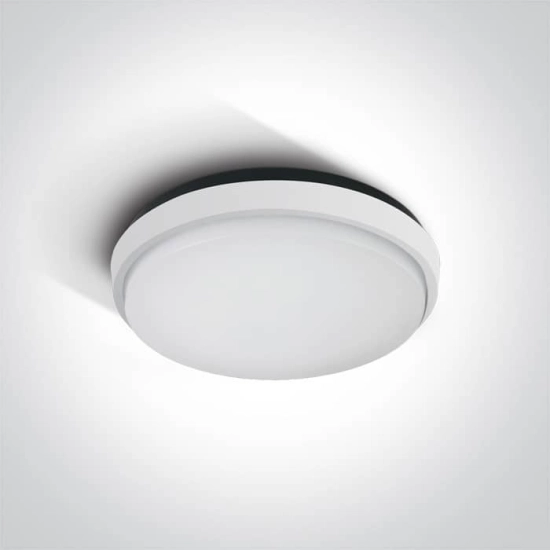 kinkiecik.pl Plafon Outdoor Slim LED Plafo Die cast 67363/W/W ONE LIGHT