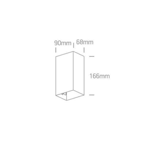 kinkiecik.pl Kinkiet Outdoor Wall Dark Lights Die cast 67398A/B/W ONE LIGHT