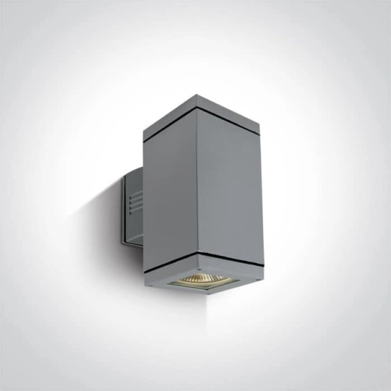 kinkiecik.pl Kinkiet PAR30 Outdoor Cubes Die cast 67132A/G ONE LIGHT