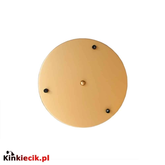 kinkiecik.pl Rozeta Podsufitka 3pł złota 30cm