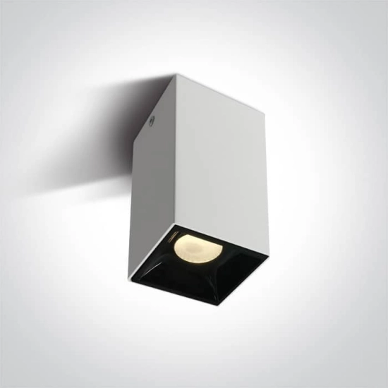 kinkiecik.pl Plafon Surface Shop Square Boxes 12107B/W/W ONE LIGHT